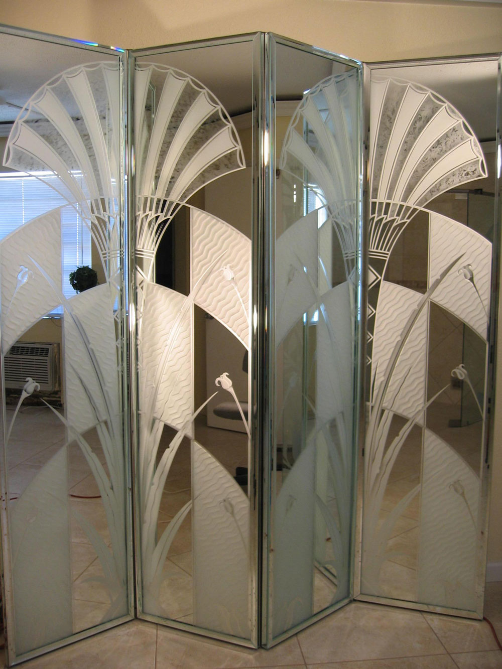 Custom Etched Mirrors Antique Contemporary Decorative