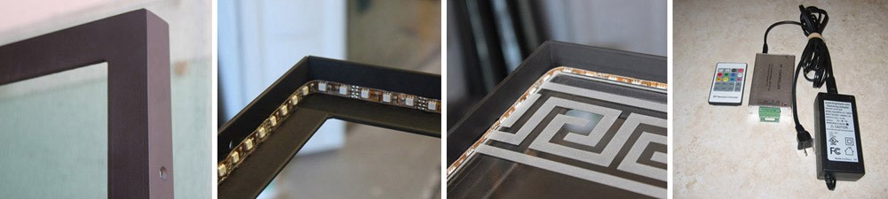 LED Illuminated Glass Frame Specifications LED-Illuminated-Glass-Frame