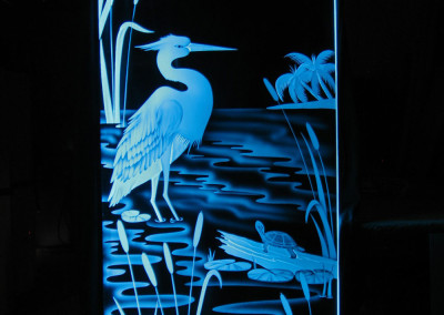 Edge-LIghted-Glass-Heron