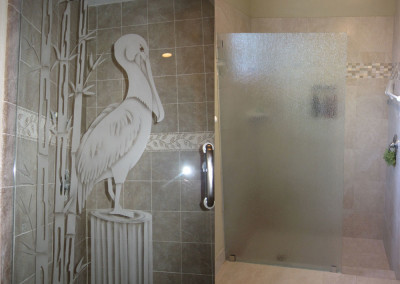 Etched-Shower-Doors